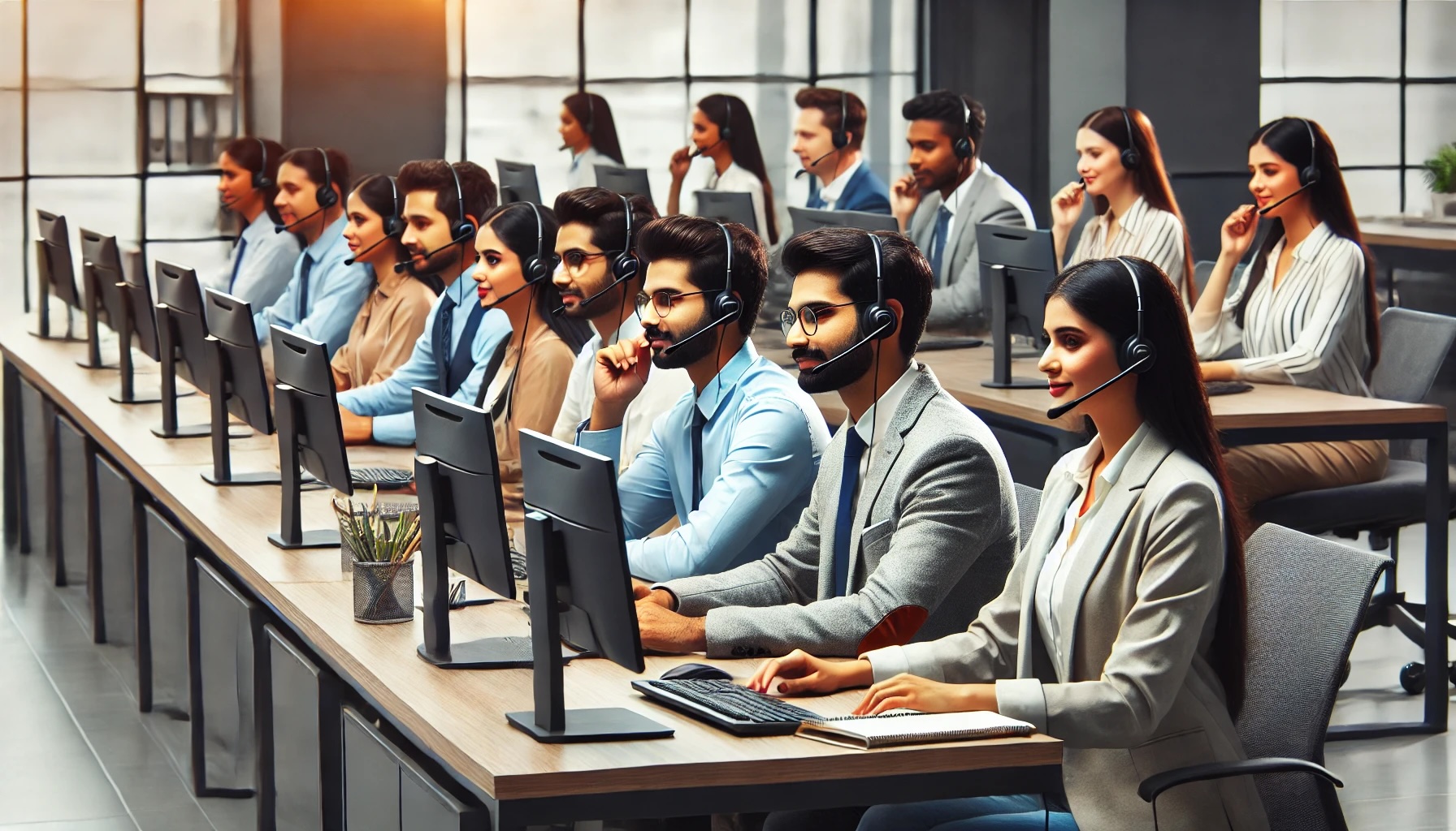 Customer support team