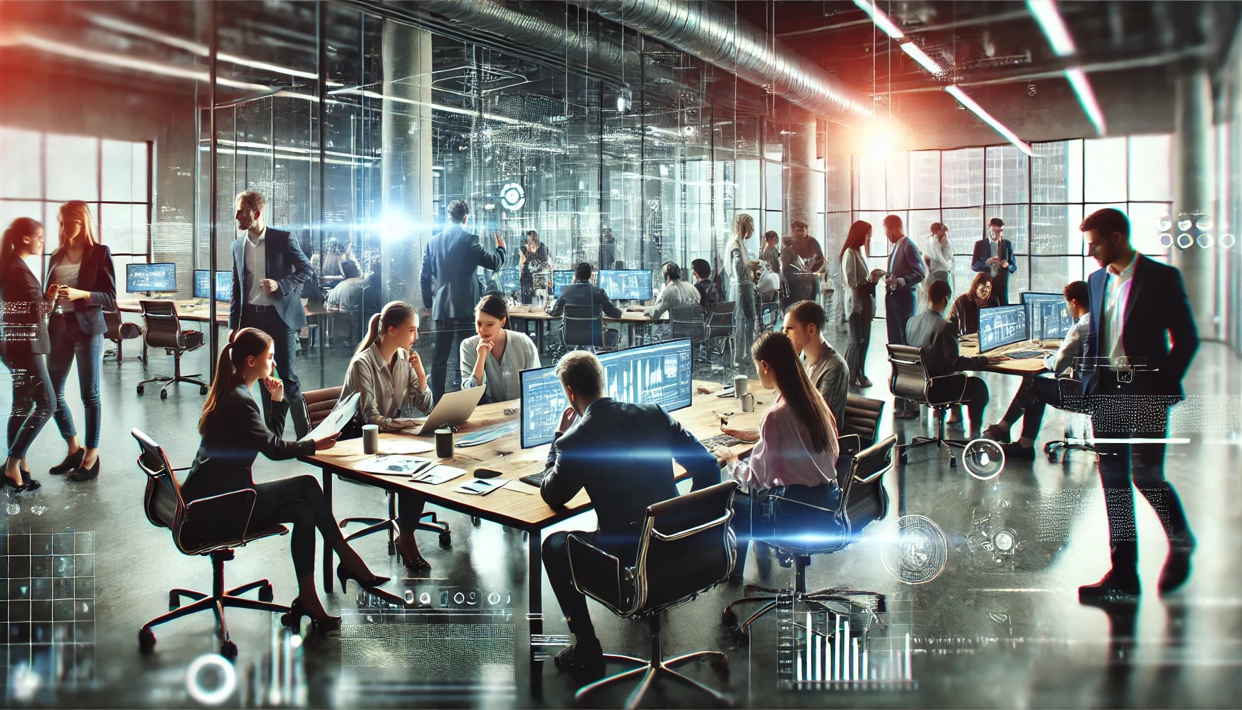 Team collaboration illustration